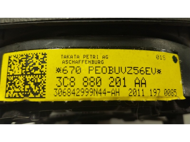 Recambio de airbag delantero izquierdo para volkswagen passat b7 (362) 2.0 tdi referencia OEM IAM  3C8880201AA 