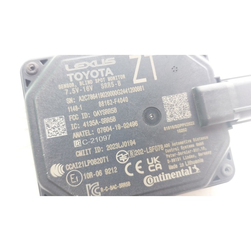 Recambio de modulo electronico para toyota c-hr (_x1_) 1.8 hybrid (zyx10_, zyx11_) referencia OEM IAM  88162F4040 