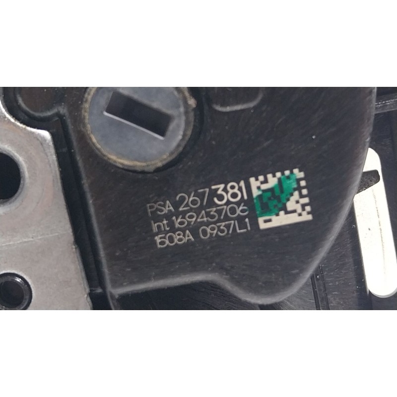 Recambio de cerradura puerta trasera izquierda para opel crossland x / crossland (p17, p2qo) 1.2 (75) referencia OEM IAM 3558106