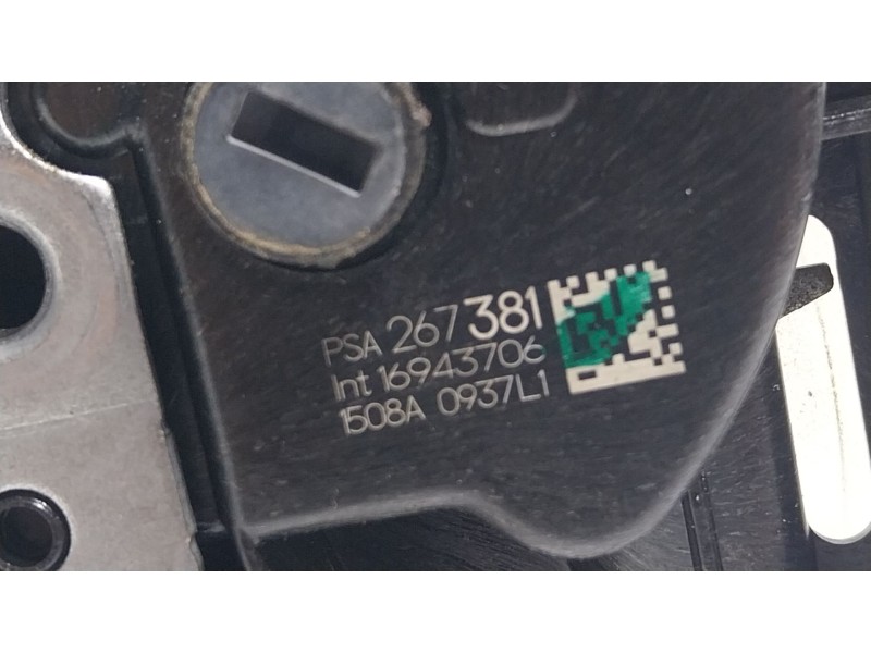 Recambio de cerradura puerta trasera izquierda para opel crossland x / crossland (p17, p2qo) 1.2 (75) referencia OEM IAM 3558106