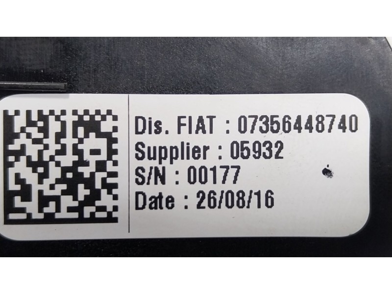Recambio de mando luces para fiat 500x (334_) 1.3 d multijet (334axh1a) referencia OEM IAM  07356448740 