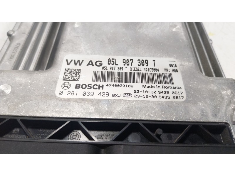 Recambio de centralita motor uce para seat tarraco (kn2) 2.0 tdi referencia OEM IAM  05L907309T 