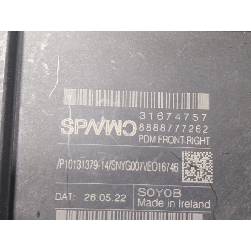 Recambio de motor elevalunas delantero derecho para volvo xc60 ii (246) b4 mild-hybrid awd referencia OEM IAM  31674757 