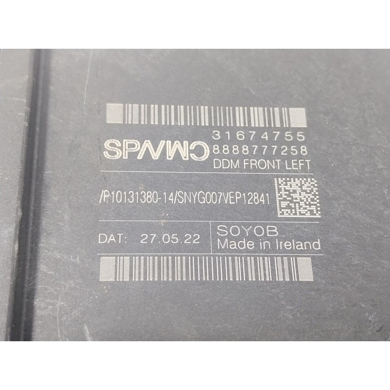 Recambio de motor elevalunas delantero izquierdo para volvo xc60 ii (246) b4 mild-hybrid awd referencia OEM IAM  31674755 
