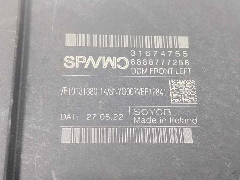 Recambio de motor elevalunas delantero izquierdo para volvo xc60 ii (246) b4 mild-hybrid awd referencia OEM IAM  31674755 