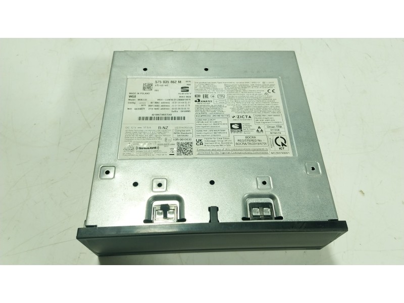 Recambio de sistema audio / radio cd para seat tarraco (kn2) 2.0 tdi referencia OEM IAM  575035862M 