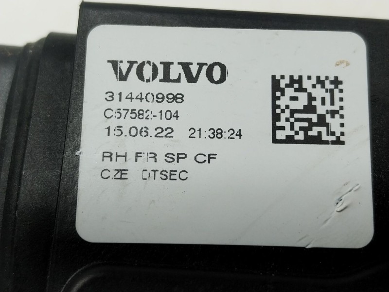 Recambio de cerradura puerta delantera derecha para volvo xc60 ii (246) b4 mild-hybrid awd referencia OEM IAM  31440998 