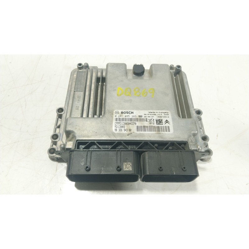 Recambio de centralita motor uce para citroën c3 iii (sx) 1.5 bluehdi 100 (sxyhyp, sxyhtu) referencia OEM IAM 1640420380 9832694