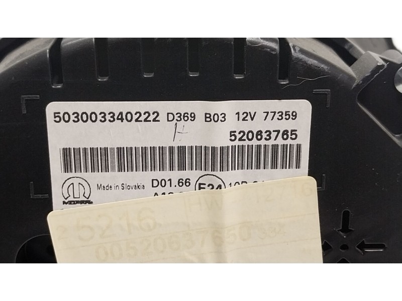 Recambio de cuadro instrumentos para fiat 500x (334_) 1.3 d multijet (334axh1a) referencia OEM IAM  52063765 