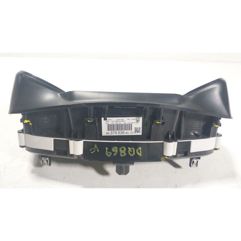 Recambio de cuadro instrumentos para citroën c3 iii (sx) 1.5 bluehdi 100 (sxyhyp, sxyhtu) referencia OEM IAM 9837553680 98375536