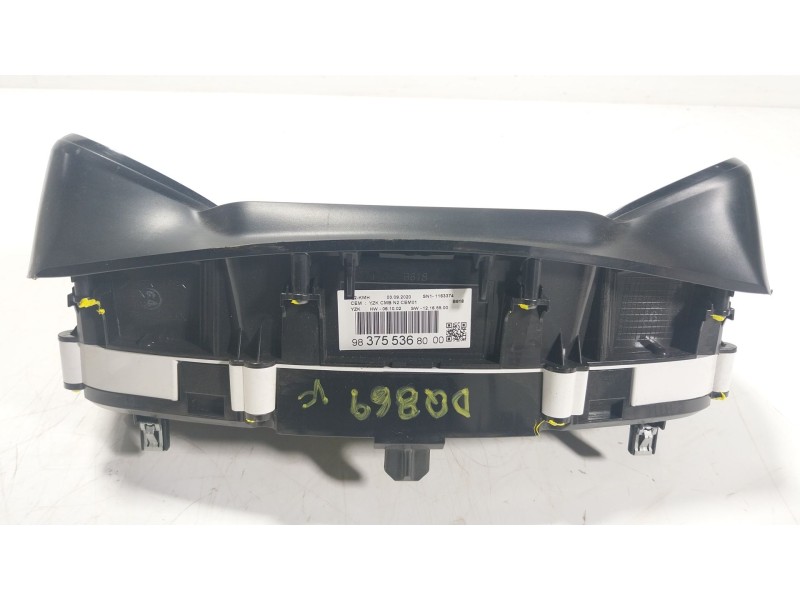 Recambio de cuadro instrumentos para citroën c3 iii (sx) 1.5 bluehdi 100 (sxyhyp, sxyhtu) referencia OEM IAM 9837553680 98375536