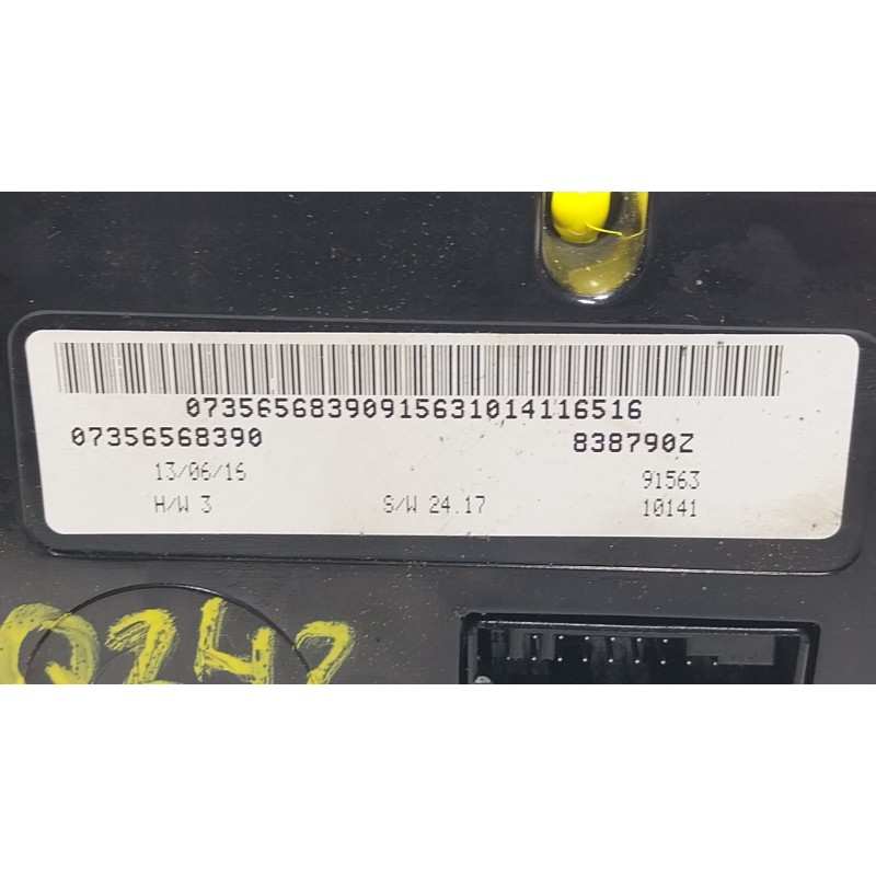 Recambio de mando climatizador para fiat 500x (334_) 1.3 d multijet (334axh1a) referencia OEM IAM  07356568390 