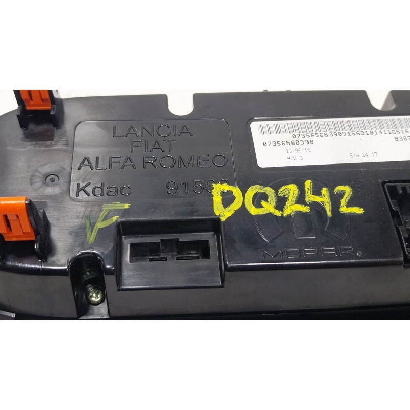 Recambio de mando climatizador para fiat 500x (334_) 1.3 d multijet (334axh1a) referencia OEM IAM  07356568390 