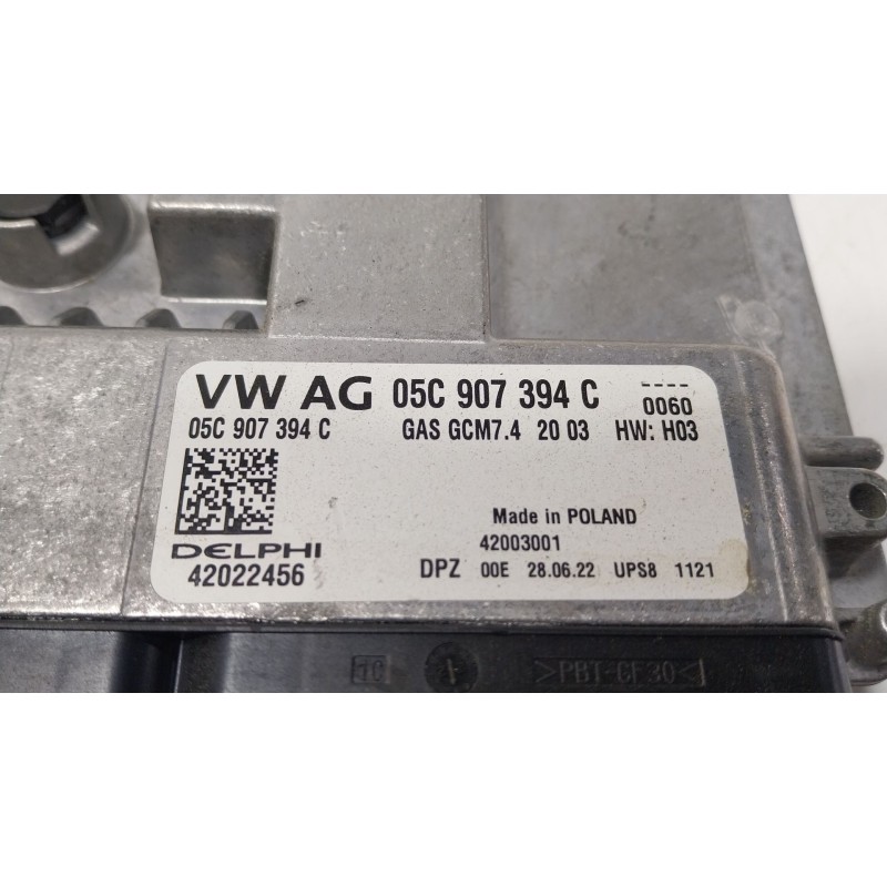 Recambio de centralita motor uce para seat leon sportstourer (kl8, kld) 1.0 tsi referencia OEM IAM 05C906032AF 05C907394C 