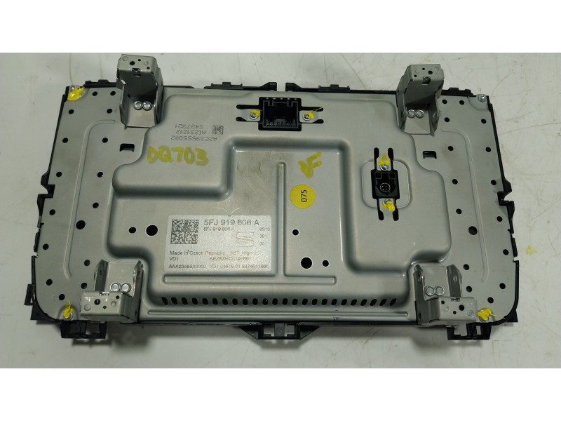 Recambio de pantalla multifuncion para seat tarraco (kn2) 2.0 tdi referencia OEM IAM 5FJ919606A 5FJ919606A 