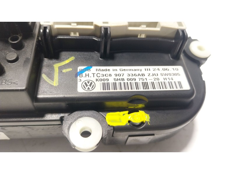 Recambio de mando climatizador para volkswagen golf vi (5k1) 1.6 tdi referencia OEM IAM  5HB00975120 