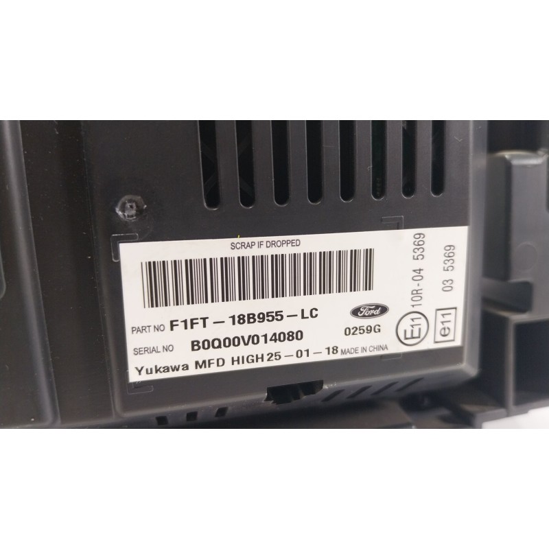 Recambio de pantalla multifuncion para ford focus iv (hn) 1.0 ecoboost referencia OEM IAM  F1FT19B955LC 