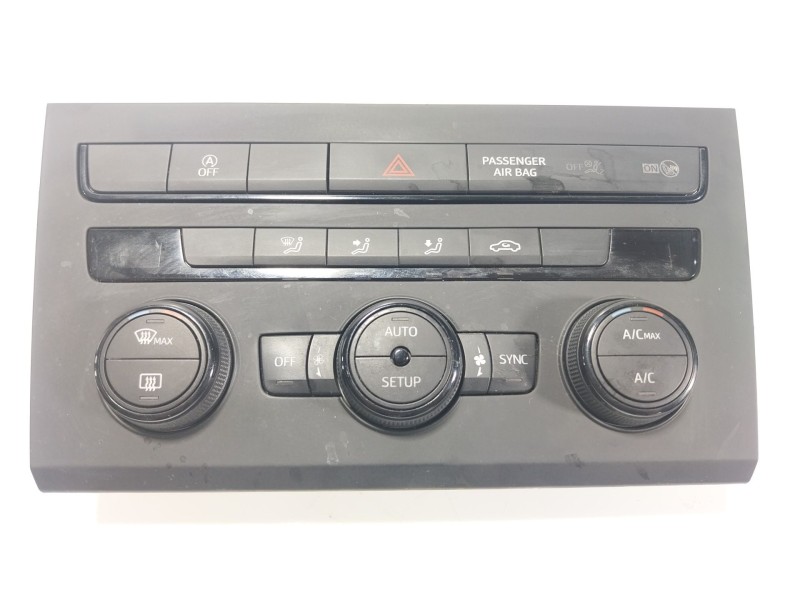 Recambio de mando climatizador para seat leon (5f1) 1.2 tsi referencia OEM IAM   5F0907044K