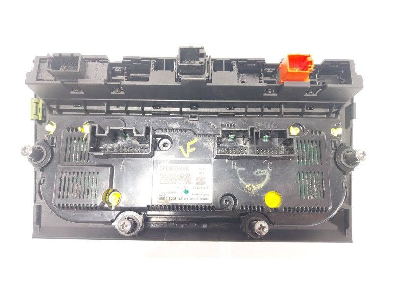 Recambio de mando climatizador para seat leon (5f1) 1.2 tsi referencia OEM IAM   5F0907044K