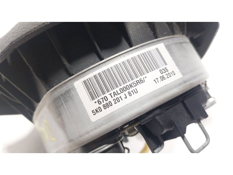 Recambio de airbag delantero izquierdo para volkswagen golf vi (5k1) 1.6 tdi referencia OEM IAM  5K0880201J 