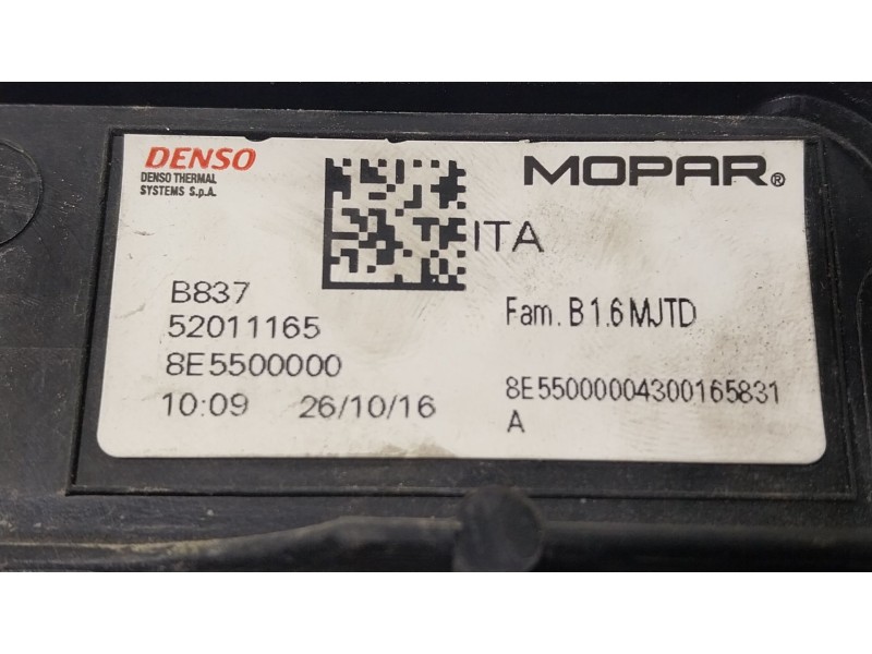 Recambio de electroventilador para fiat 500x (334_) 1.3 d multijet (334axh1a) referencia OEM IAM 52182015 52911165 