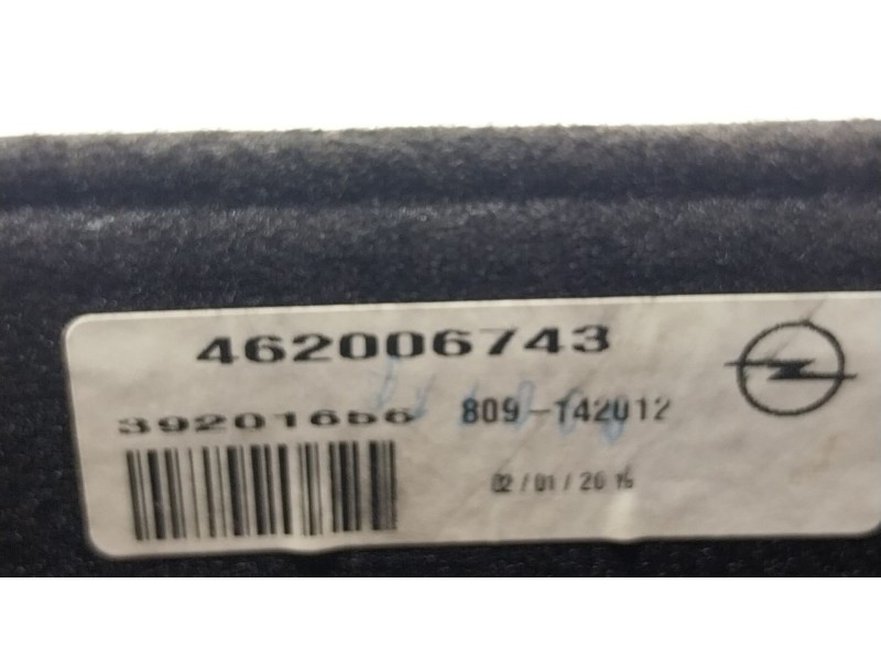 Recambio de bandeja trasera para opel crossland x / crossland (p17, p2qo) 1.2 (75) referencia OEM IAM 39097700 462006743 