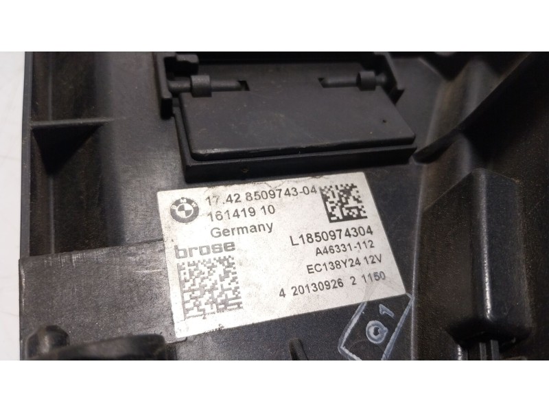 Recambio de electroventilador para bmw 6 gran coupe (f06) 650 i xdrive referencia OEM IAM 17428509743 67327575564 
