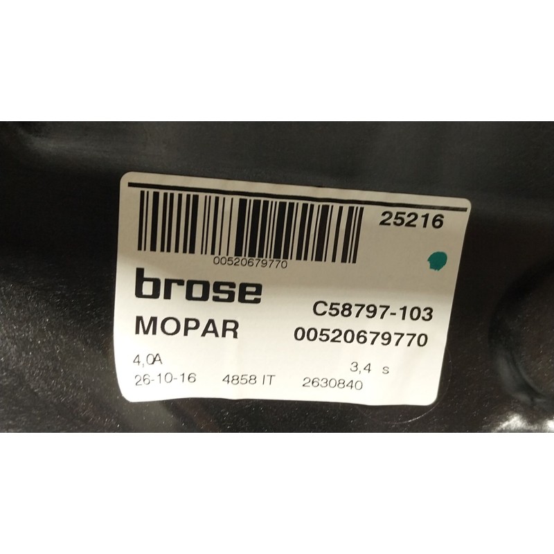 Recambio de elevalunas delantero izquierdo para fiat 500x (334_) 1.3 d multijet (334axh1a) referencia OEM IAM 71777162 005206797