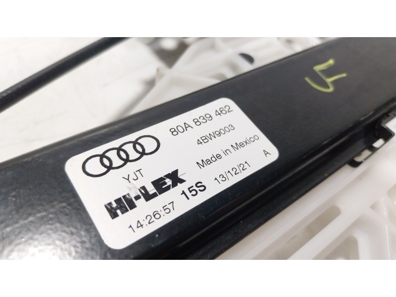 Recambio de elevalunas trasero derecho para audi q5 sportback (fyt) 40 tfsi mild hybrid quattro referencia OEM IAM 80A839462 80A