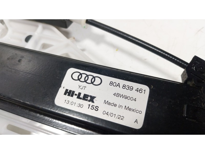 Recambio de elevalunas trasero izquierdo para audi q5 sportback (fyt) 40 tfsi mild hybrid quattro referencia OEM IAM 80A839461 8
