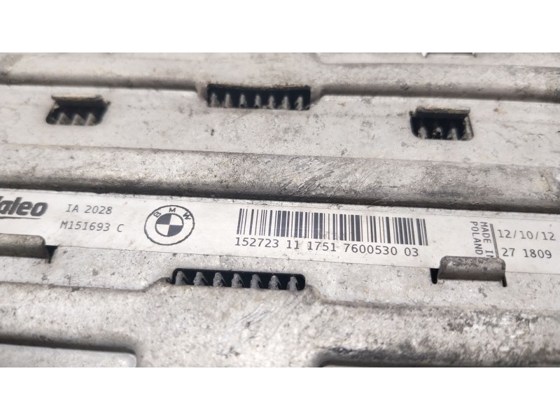 Recambio de intercooler para bmw 3 (f30, f80) 320 d referencia OEM IAM 17517600530 760053003 