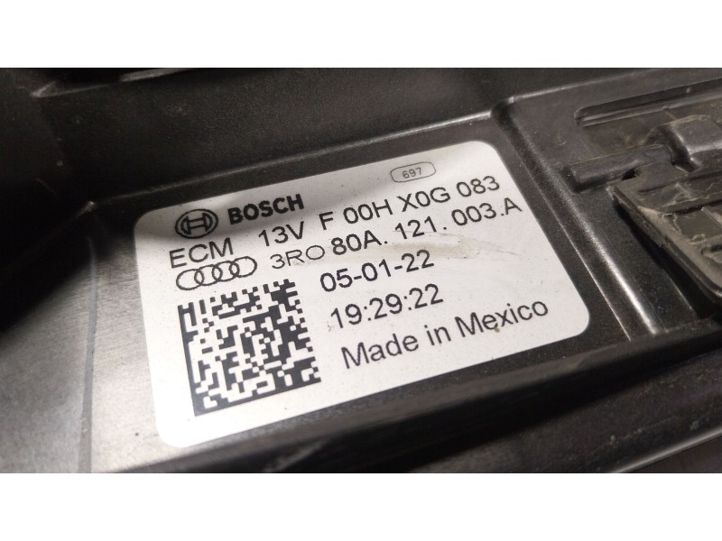 Recambio de electroventilador para audi q5 sportback (fyt) 40 tfsi mild hybrid quattro referencia OEM IAM 80A959455G 80A959455G 