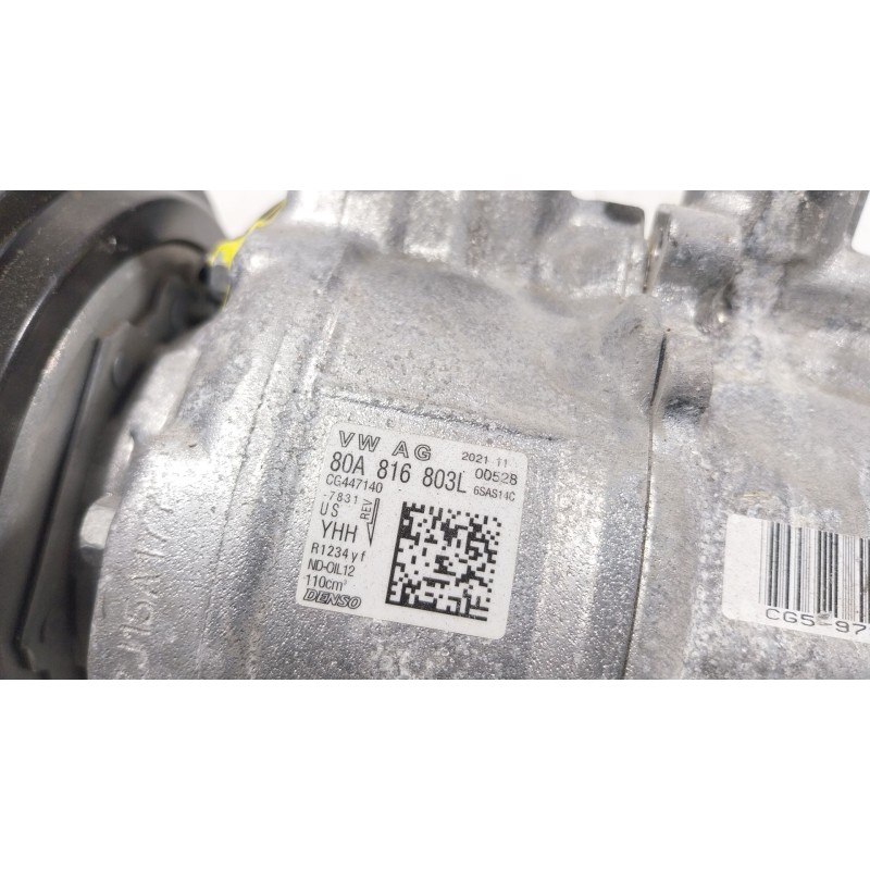 Recambio de compresor aire acondicionado para audi q5 sportback (fyt) 40 tfsi mild hybrid quattro referencia OEM IAM 80A816803L 