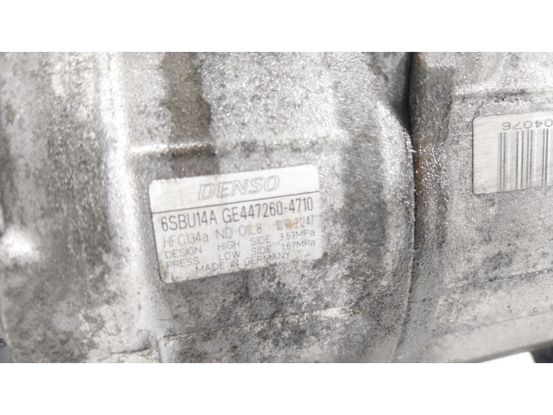 Recambio de compresor aire acondicionado para bmw 3 (f30, f80) 320 d referencia OEM IAM 64529223694 GE4472604710 