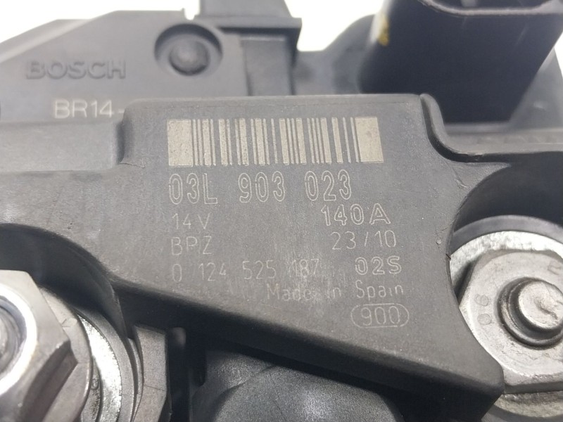 Recambio de alternador para volkswagen golf vi (5k1) 1.6 tdi referencia OEM IAM  03L903023 