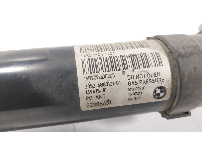 Recambio de amortiguador trasero derecho para bmw i3 (i01) electric referencia OEM IAM  33526880101 