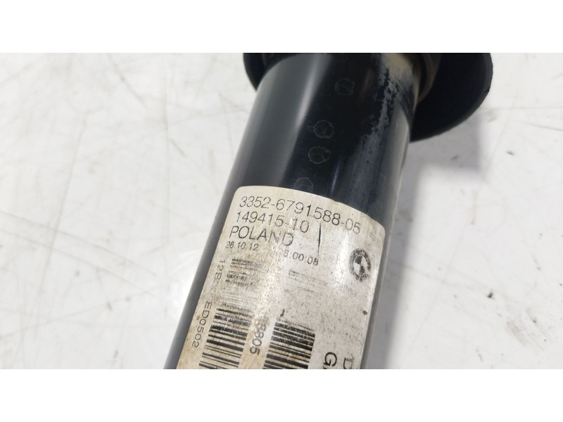 Recambio de amortiguador trasero derecho para bmw 3 (f30, f80) 320 d referencia OEM IAM 33526874372 33526791588 