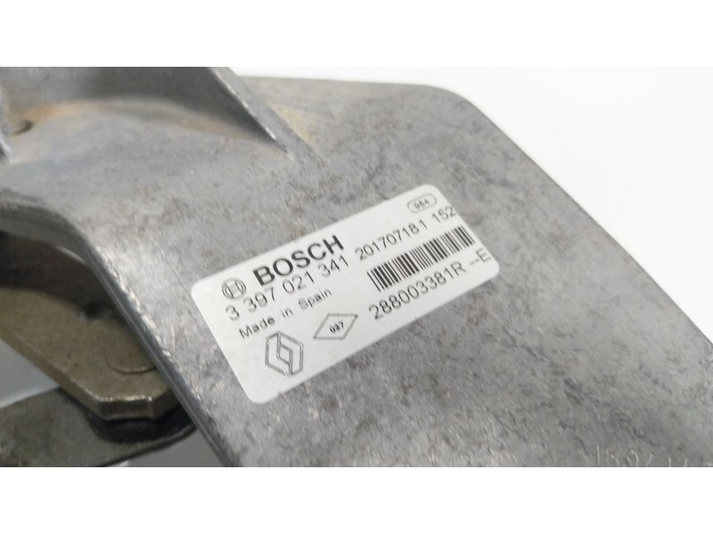 Recambio de motor limpia delantero para renault zoe (bfm_) zoe referencia OEM IAM 288003381R  288003381R