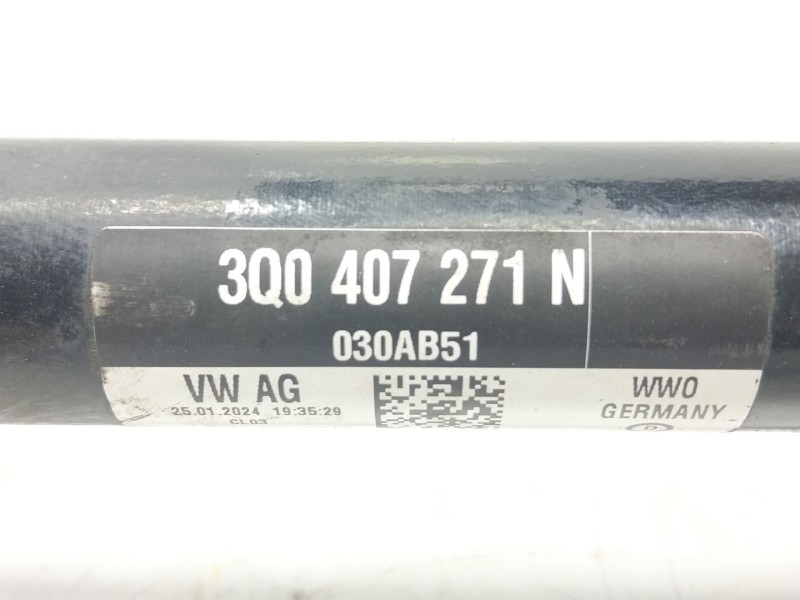 Recambio de transmision izquierda para seat tarraco (kn2) 2.0 tdi referencia OEM IAM 3Q0407271N 3Q0407271N 