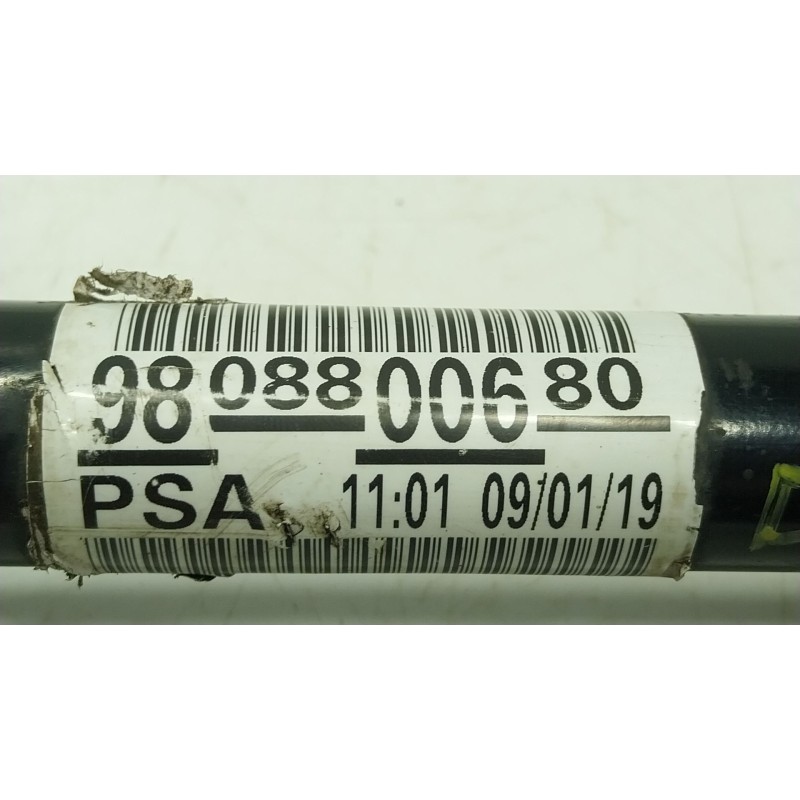 Recambio de transmision izquierda para opel crossland x / crossland (p17, p2qo) 1.2 (75) referencia OEM IAM 9808800680 980880068