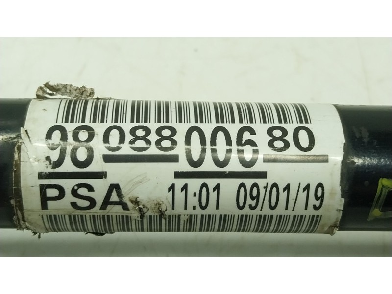 Recambio de transmision izquierda para opel crossland x / crossland (p17, p2qo) 1.2 (75) referencia OEM IAM 9808800680 980880068