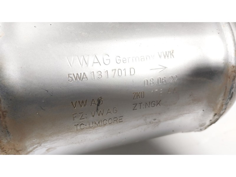 Recambio de catalizador para seat leon sportstourer (kl8, kld) 1.0 tsi referencia OEM IAM 5WA254500FX 5WA131723C 