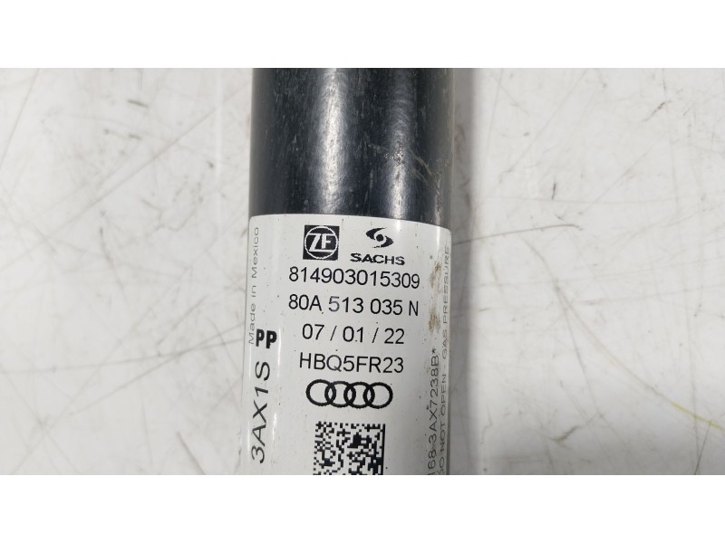Recambio de amortiguador trasero derecho para audi q5 sportback (fyt) 40 tfsi mild hybrid quattro referencia OEM IAM 80A513035N 