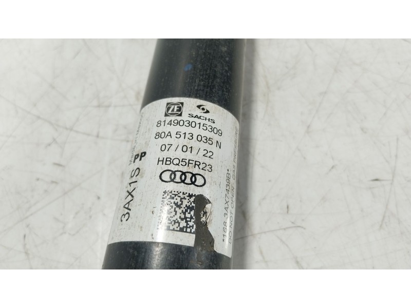 Recambio de amortiguador trasero izquierdo para audi q5 sportback (fyt) 40 tfsi mild hybrid quattro referencia OEM IAM 80A513035