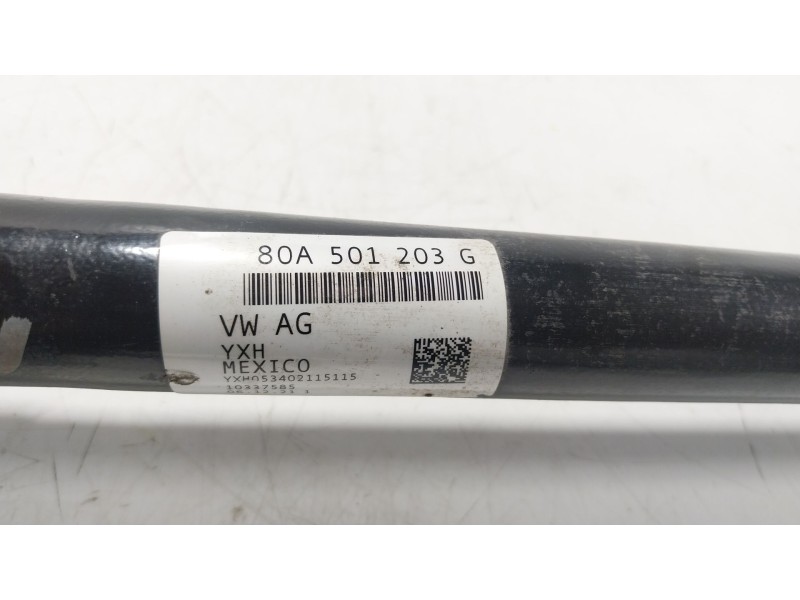 Recambio de transmision trasera izquierda para audi q5 sportback (fyt) 40 tfsi mild hybrid quattro referencia OEM IAM 80A501203H