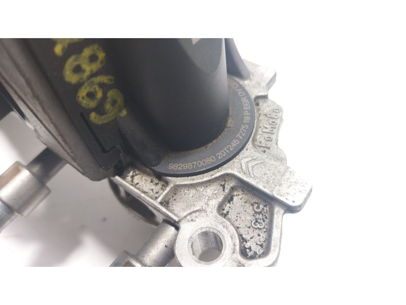 Recambio de valvula egr para citroën c3 iii (sx) 1.5 bluehdi 100 (sxyhyp, sxyhtu) referencia OEM IAM 9829870080 9829870080 