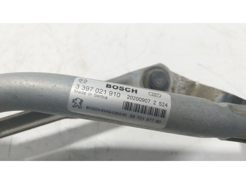 Recambio de motor limpia delantero para citroën c3 iii (sx) 1.5 bluehdi 100 (sxyhyp, sxyhtu) referencia OEM IAM 9815497780 98154