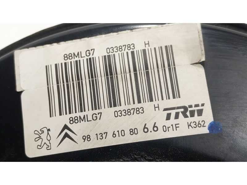 Recambio de servofreno para opel crossland x / crossland (p17, p2qo) 1.2 (75) referencia OEM IAM 39176061 9813761080 