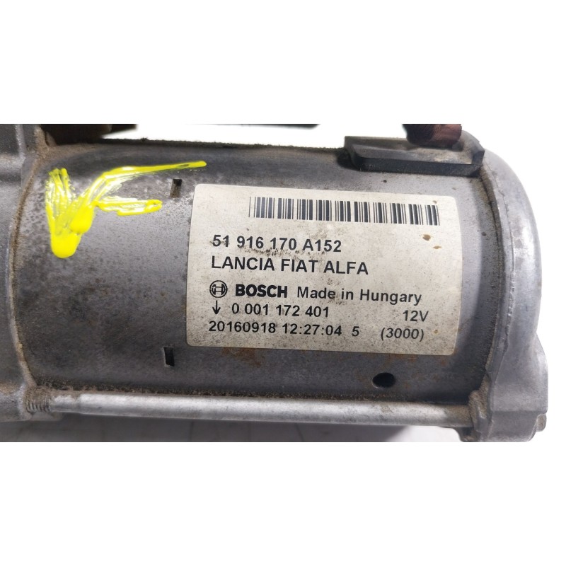 Recambio de motor arranque para fiat 500x (334_) 1.3 d multijet (334axh1a) referencia OEM IAM 51916170 51916170A152 