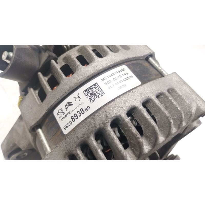 Recambio de alternador para citroën c3 iii (sx) 1.5 bluehdi 100 (sxyhyp, sxyhtu) referencia OEM IAM 9820893880 9820893880 